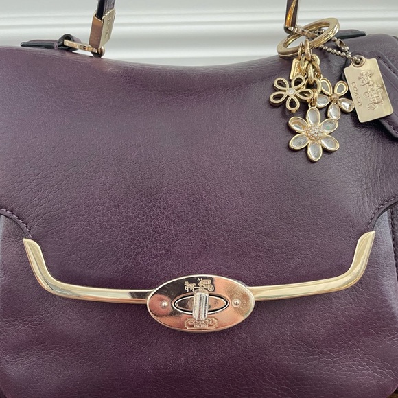 Coach Madison Sadie Leather Satchel / Crossbody - Picture 6 of 16